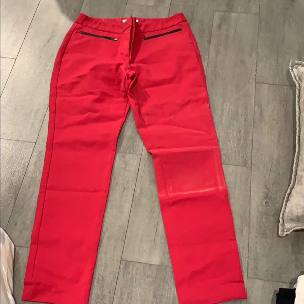 Red pants